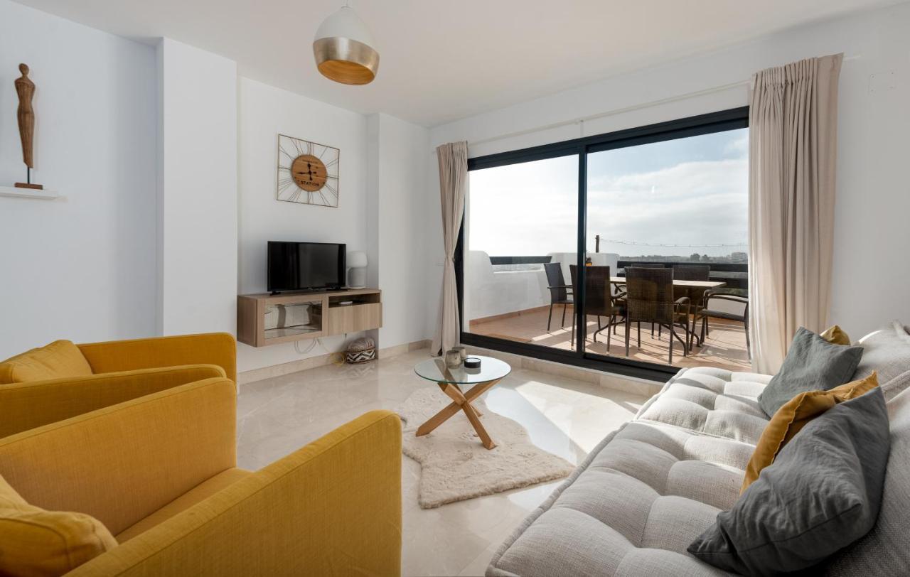 Lotus 2401 - Beautiful Apartment With Pool & Sea View Касарес Екстер'єр фото